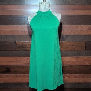 No Brand Tag Elegant Green Halter Dress